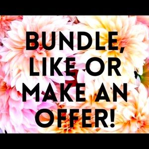 Make me an offer! Discounts on bundles!